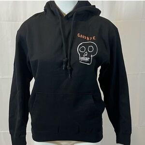 Strange Daze Black Hoodie Unisex NWOT Size Medium Unique Rare